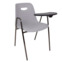 Фотография Стул VENEZIA (НА 4 НОЖКАХ С ПОДЛОКОТНИКАМИ И СТОЛИКОМ - BLACK), серый от производителя ChiedoCover, картинка продукции, реальное фото товара Настоящее фото товара Стул VENEZIA (НА 4 НОЖКАХ С ПОДЛОКОТНИКАМИ И СТОЛИКОМ - BLACK), серый, произведённого компанией ChiedoCover