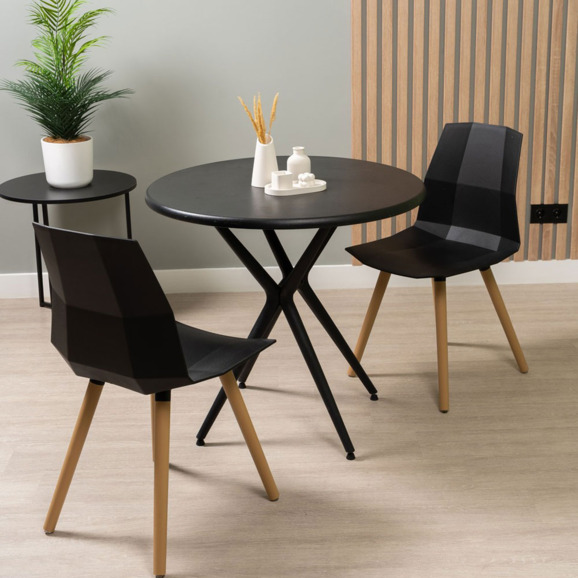 Стул Plan, черный, бежевый Стул Plan, черный, бежевый - фото 5