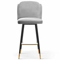 Фотография Стул барный Meter, серый Фотография товара Стул барный Meter, серый от компании ChiedoCover.