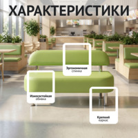 Фотография товара Диван Рондо, 1500мм от компании ChiedoCover.