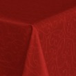 Подушка 01 для стула Кроссбэк, 3см, красная - ткань в цвете 1812-161004 бордо