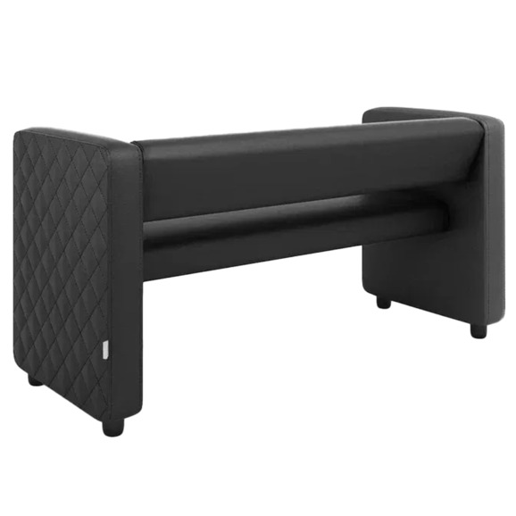 Диван Тепал, экокожа, черный - фото 3