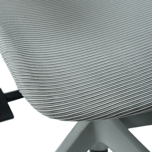 Офисное поворотное кресло Sparx frs-8 luster white, ткань / сетка, белый - фото 17