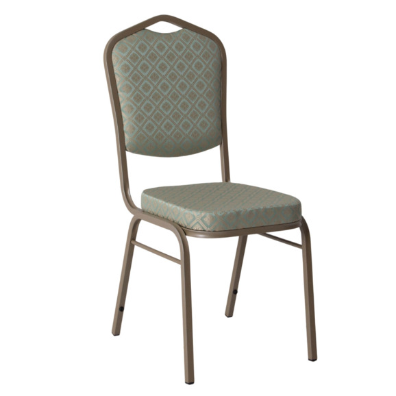 Стул Хит 20, жаккард Санта изумруд, каркас шампань Стул Хит 20, жаккард Санта изумруд, каркас шампань - фото 1