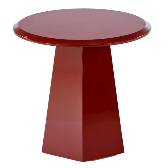 Стол журнальный Loom, бордовый - фото 1