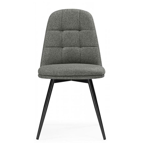 Стул на металлокаркасе Texas 1 поворотный светло-серый / черный Стул на металлокаркасе Texas 1 поворотный светло-серый / черный - фото 2