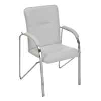 Настоящее фото товара Стул-кресло Самба М, белый, произведённого компанией ChiedoCover