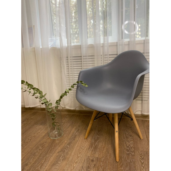 Кресло WoodMold, серый - фото 4