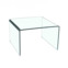Настоящее фото товара Журнальный стол Фаэтон мини, прозрачный, произведённого компанией ChiedoCover