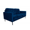 Диван Клик двухместный, тёмно-синий