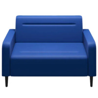 Фотография товара Диван Папилла, экокожа, 132 см, синий от компании ChiedoCover.