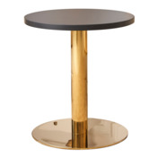 Фотография товара Стол журнальный 0870DT, золотой, черный от компании ChiedoCover.