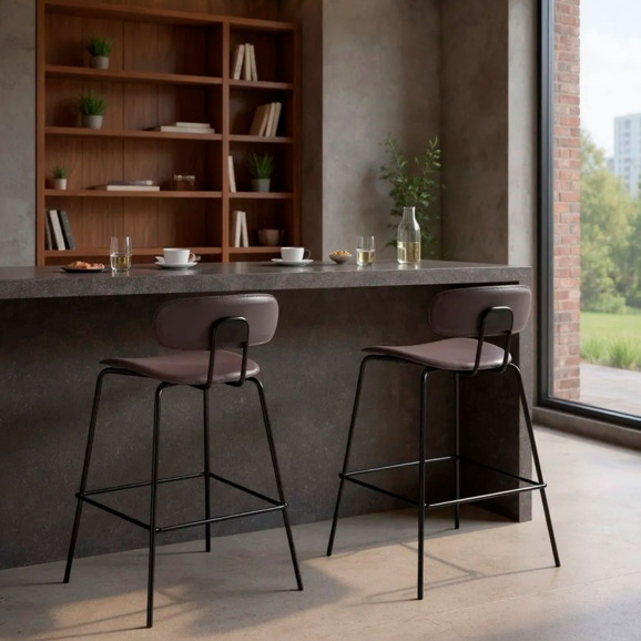 Стул барный Реле, серый - фото 5