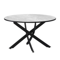 Фотография Стол нераздвижной Геометри 2, 1000, лавант, черный муар от производителя ChiedoCover, картинка продукции, реальное фото товара Настоящее фото товара Стол нераздвижной Геометри 2, 1000, лавант, черный муар, произведённого компанией ChiedoCover