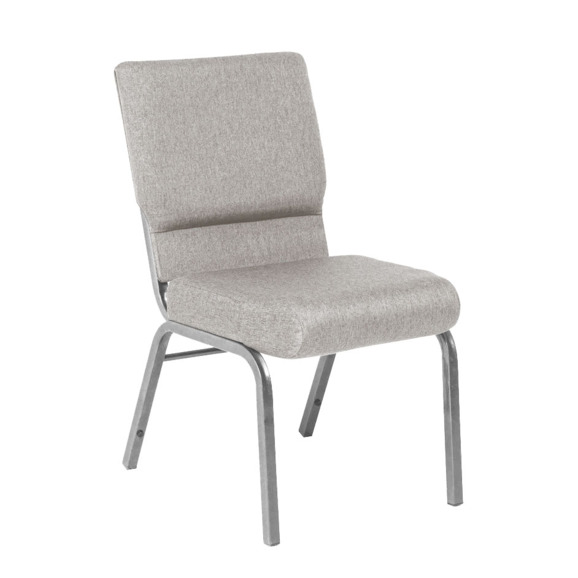 Стул Крок, рогожка montana 273, каркас серебро - фото 1