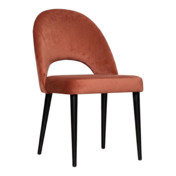 Фотография товара Стул Маллин, велюр Кашемир 435, ножки металл черные от компании ChiedoCover.