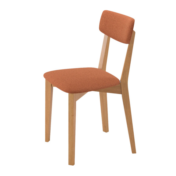 Стул К1, дуб коньяк, букле ПРО 6 - фото 2