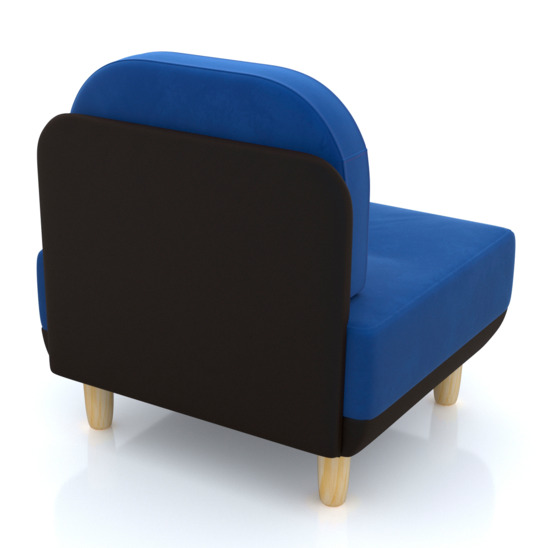 Кресло Рилто, синее - фото 4