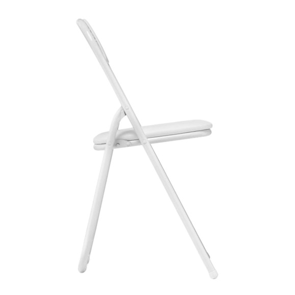 Стул на металлокаркасе Fold 1 складной white / white Стул на металлокаркасе Fold 1 складной white / white - фото 3