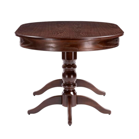 Деревянный стол Дейвер 160(220)х100х76 орех темный - фото 3