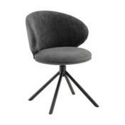 Фотография товара Стул Truffle, велюр, темно-серый от компании ChiedoCover.