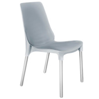 Настоящее фото товара Стул Тилл, серый, хром, произведённого компанией ChiedoCover