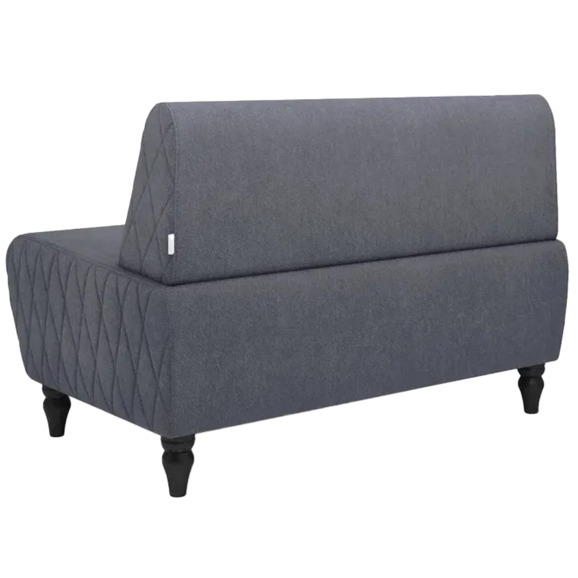 Диван Лотик, велюр, темно-серый - фото 3