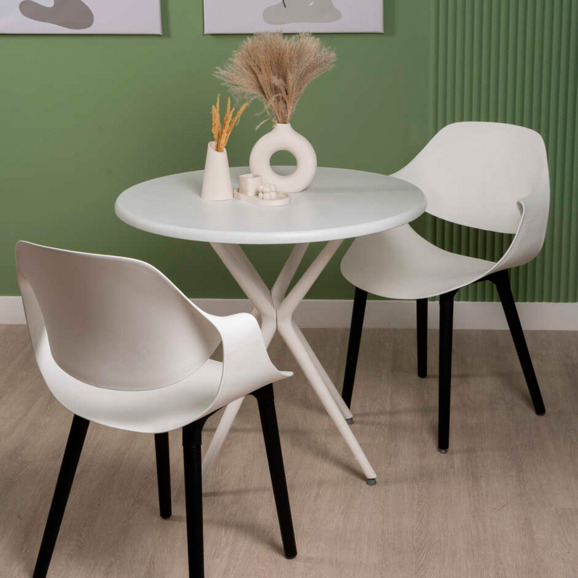 Стул Quill, белый, черный Стул Quill, белый, черный - фото 3