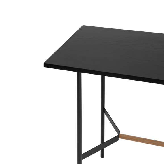 Стол барный Knobb 120*60 черный, столешница - фото 3