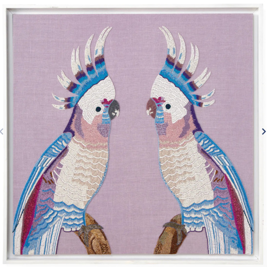 Панно Два попугая - фото 1