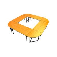 Настоящее фото товара Конфигурация складных столов №3, произведённого компанией ChiedoCover