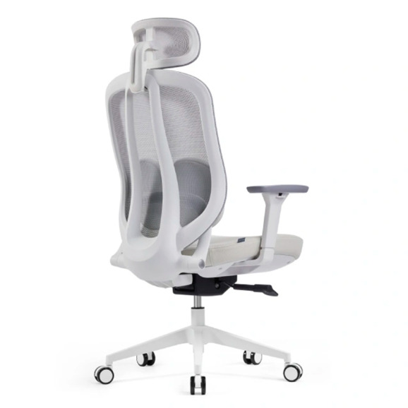 Офисное поворотное кресло Sparx fx-18 pillow white, бежевый - фото 3