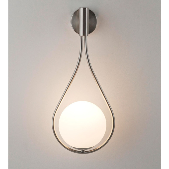 Светильник настенный Симия Барокко, матовый хром - фото 2