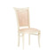 Настоящее фото товара Деревянный стул Mariano линур блекл комби / слоновая кость, произведённого компанией ChiedoCover