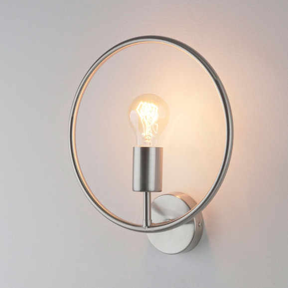 Светильник настенный Крейс Сахара, хром матовый - фото 4