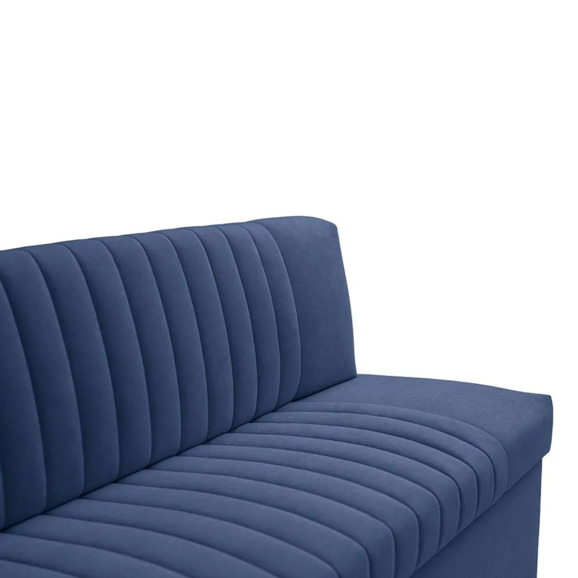 Диван для кухни Итан 183, синий - фото 4