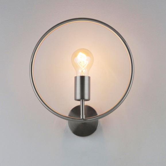 Светильник настенный Крейс Сахара, хром матовый - фото 3