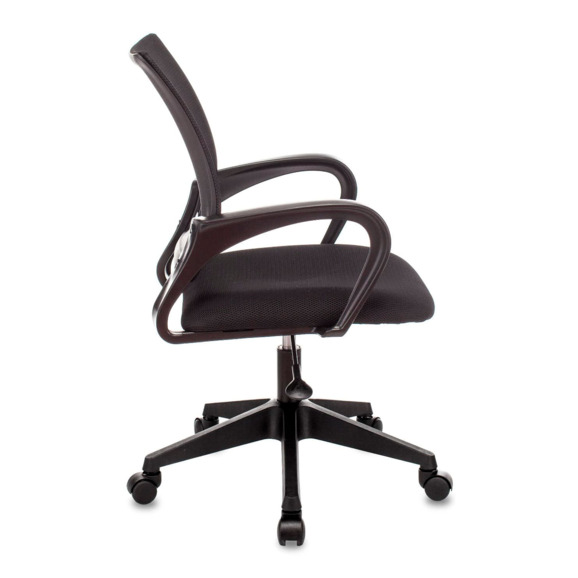 Кресло офисное TopChairs ST-Basic сетка/ткань черный - фото 2