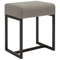 Настоящее фото товара Пуф Номик, уличная ткань, серый, произведённого компанией ChiedoCover