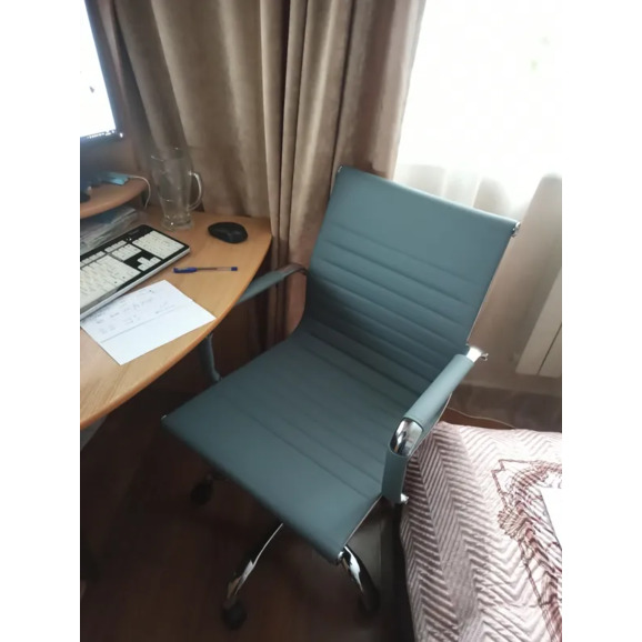 Кресло офисное TopChairs City S, серое - фото 8
