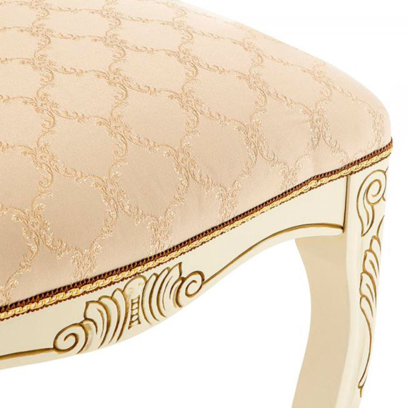Стул Лауро патина золото / бежевый Стул Лауро патина золото / бежевый - фото 11