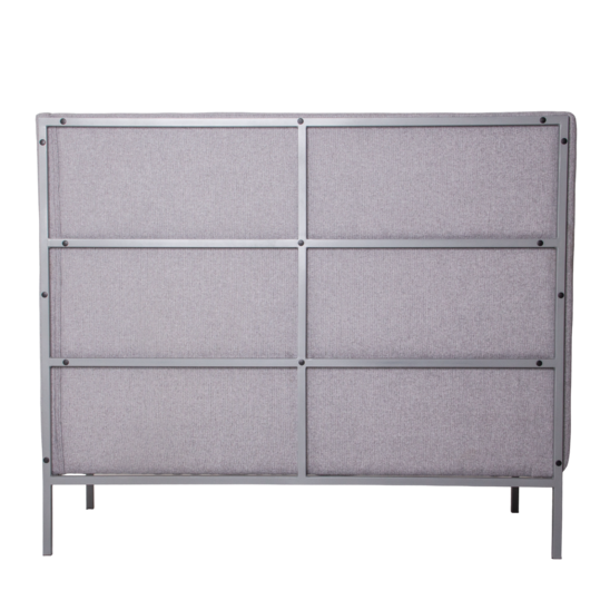 Диван Твин, рогожка Austin 18 Grey, рогожка Luna 17 Lime - фото 6