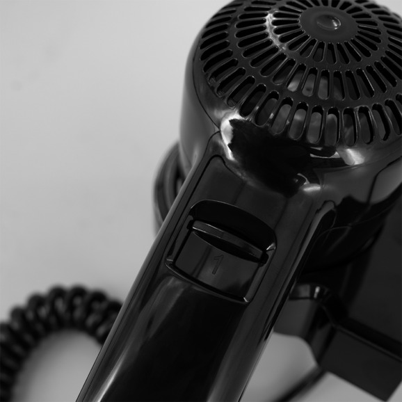 Фен для волос настенный Meyvel MF3-1300 (Black) - фото 4