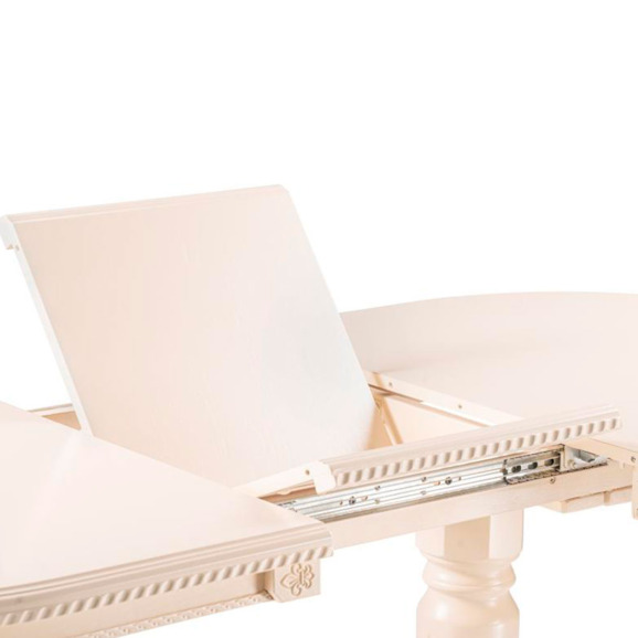 Деревянный стол Эритрин овальный бежевый - фото 5