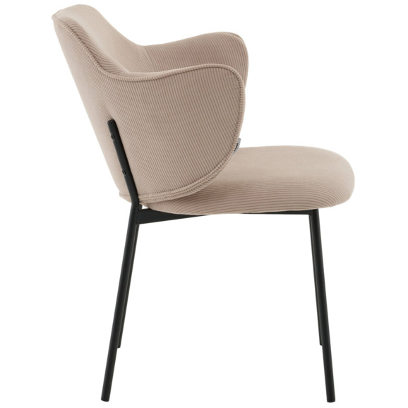 Стул Джиннет NEW, велюр, бежевый - фото 3