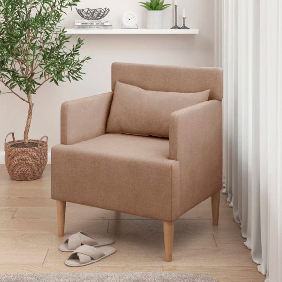 Кресло Satori, светло-коричневый Кресло Satori, светло-коричневый - фото 5