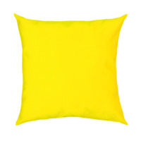 Настоящее фото товара Декоративная подушка Велютто, желтый, произведённого компанией ChiedoCover