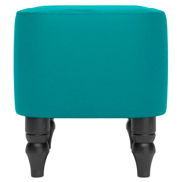 Пуф Лотик, экокожа, бирюзовый - фото 3