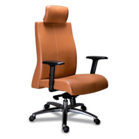 Настоящее фото товара Кресло для офиса МГ-20, коричневый, произведённого компанией ChiedoCover