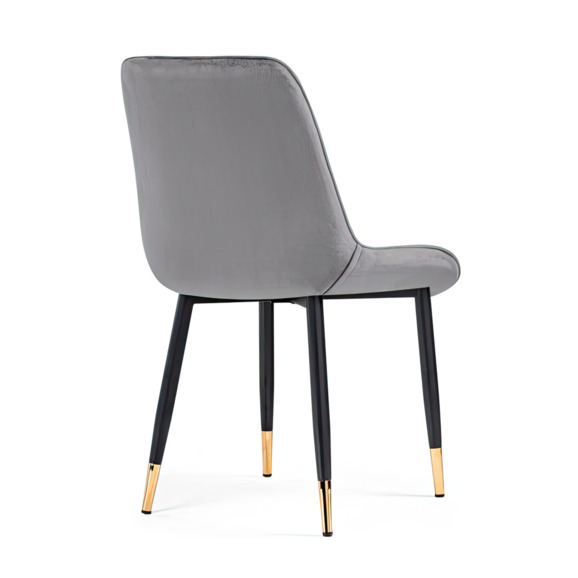 Стул Seda 1 dark gray / gold / black - фото 4